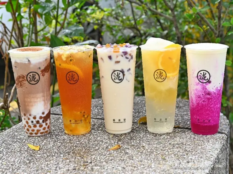 黑泷堂｜台中人氣飲料店黑瀧堂新品桂花秋香系列超好喝，桂花香氣超迷人，中秋限定桂花凍免費讓你加！