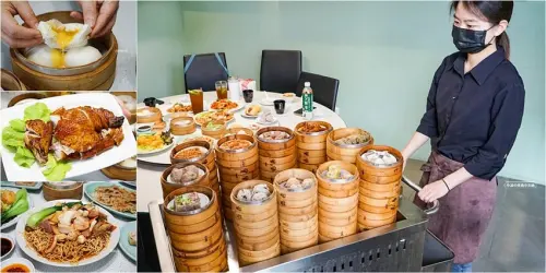 彰化員林驚見港點推車，超過百道美味小點熱炒，還有蒜香炸子雞、廣東炒麵、黃金流沙包，經典重現(寵物友善、附停車場) 