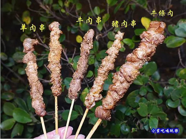 台中烤肉/梧棲美食【國寶孜然烤肉串行動胖卡】超過40種串烤選項/甜甜烤醬~老少咸宜。可Line pay中秋烤肉半熟品打9折(烤肉食材這裡買)大庄美食/烤肉攤