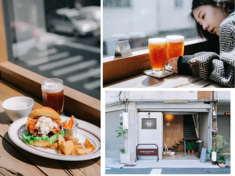 以優雅的青春滋味創作的日式洋食｜台中市南屯區｜青春漢堡Aoharu Burger