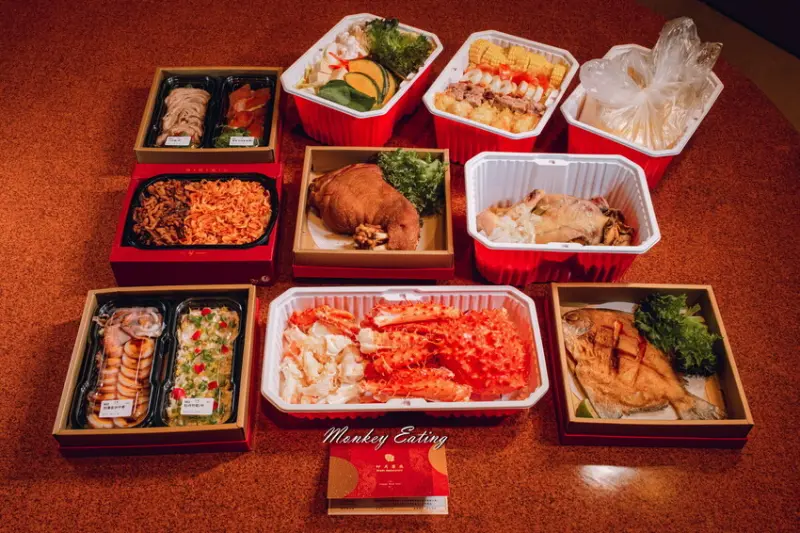 【2024外帶年菜】台中印月餐廳｜除夕圍爐年菜推薦，霸王豬手、帝王蟹、鮑魚燉雞霸氣上桌 - 貪吃猴的幻想