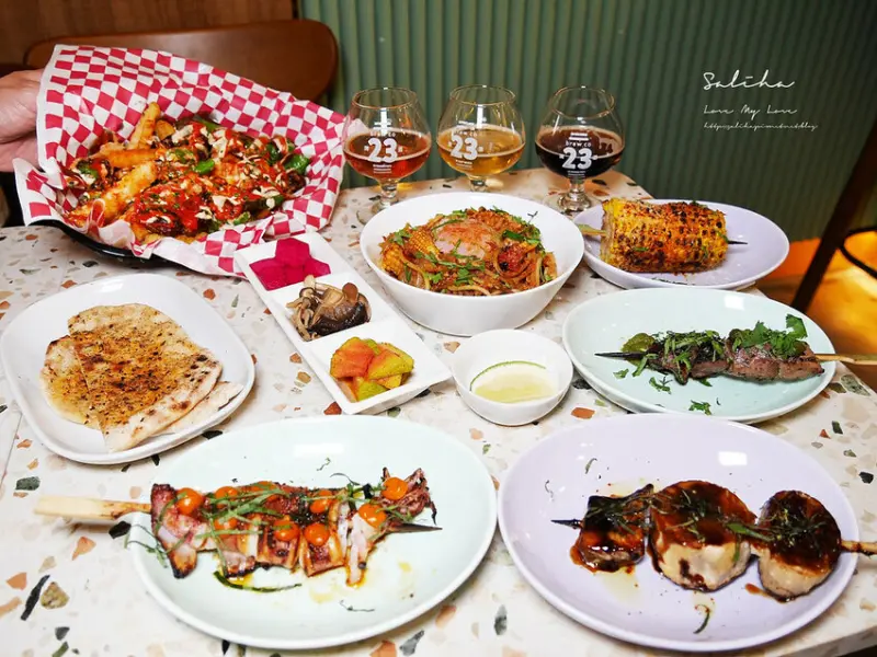 串串23-令人驚艷的質感串燒和異國創意料理,用美食啤酒來場世界旅行,西門町美食