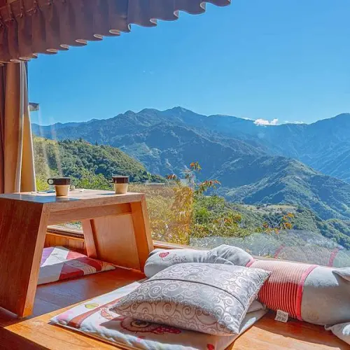 一覽無遺的山景房、晚上觀星銀河美照，凊境附近民宿首選 | 【南投縣 仁愛鄉】事外桃源渡假山莊民宿