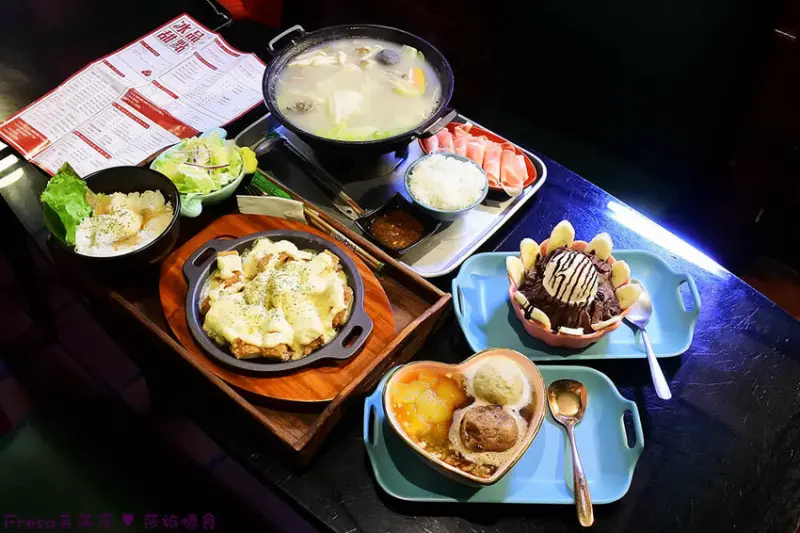 台南豆花推薦【古城豆花庄】二樓復古風懷舊老街影城裝潢包廂超好拍│中華店│永康豆花│永康聚餐 - Fresa芙芮莎♥莎旅憶食