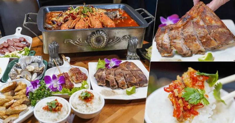 69元熱炒、串燒吃到爆，歡樂衝破到夜宵時刻 X 香聚一刻.麻辣小龍蝦 - 跟著尼力吃喝玩樂＆親子生活