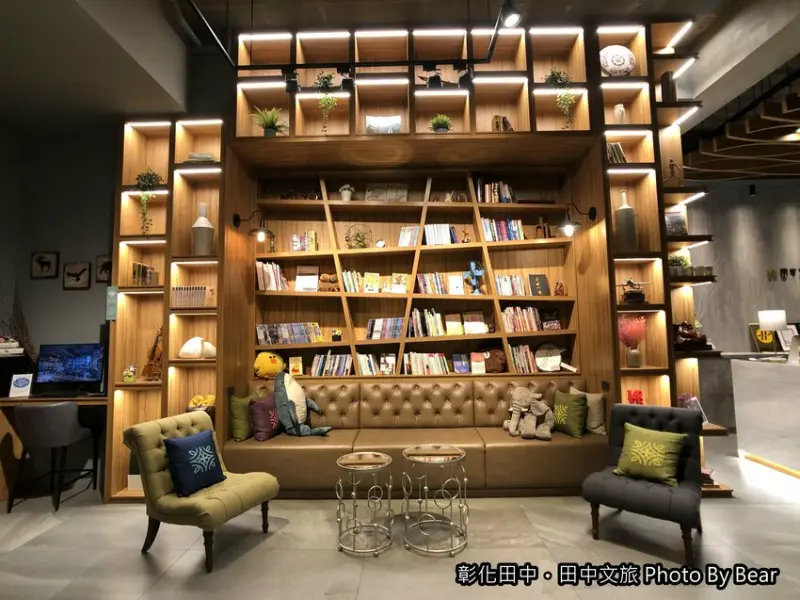 【彰化田中】「田中文旅 TIAN ZHONG HOTEL．稻穗微光的溫暖旅宿（設計感旅店/親子友善旅店/下午茶/宵夜/熱粥.泡麵）」