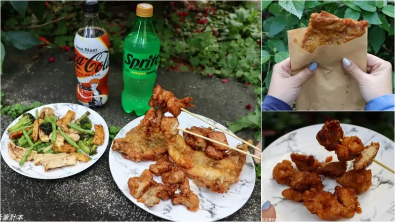 柒串燒屋最新品牌，美味炸雞，招牌沾醬超涮嘴~