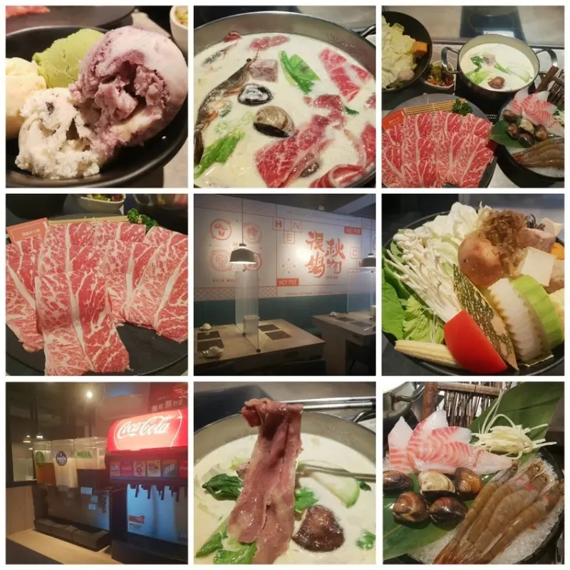 【新北.永和】很秋鍋物HEN CHO HOT POT。推牛奶個人鍋+無骨牛小排加購海鮮盤