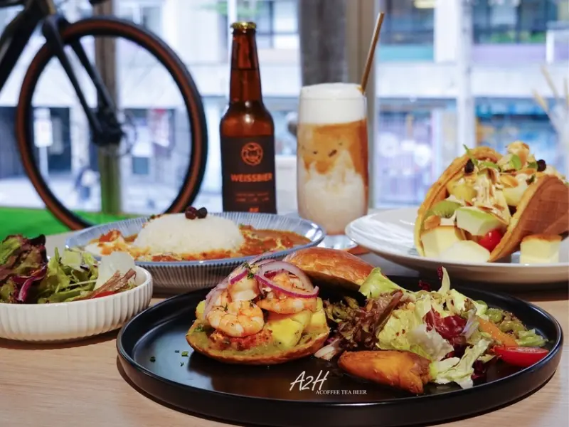 台北中山—A2H｜實踐最美咖啡廳 精緻美味下午茶 雨蛙咖啡必喝｜實踐大學、道明國際學校、大直咖啡館