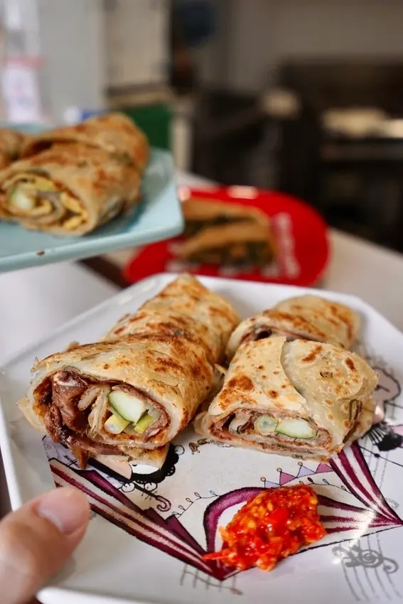 【新北美食】早餐也能吃到手工牛肉大餅！來自金門20年的好味道！新北永和美食推薦