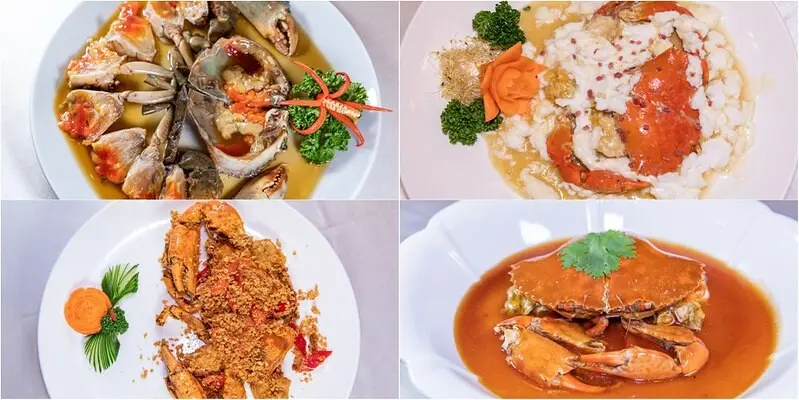 【台北捷運美食-劍南路站中餐廳】點水樓秋蟹饗宴登場.醉膏蟹.花雕蒸膏蟹.芙蓉處女蟳.避風塘大沙公一次滿足