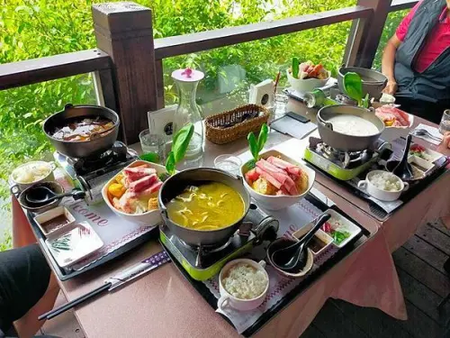 新竹峨眉~綠光水岸景觀咖啡~放鬆的午后時光~