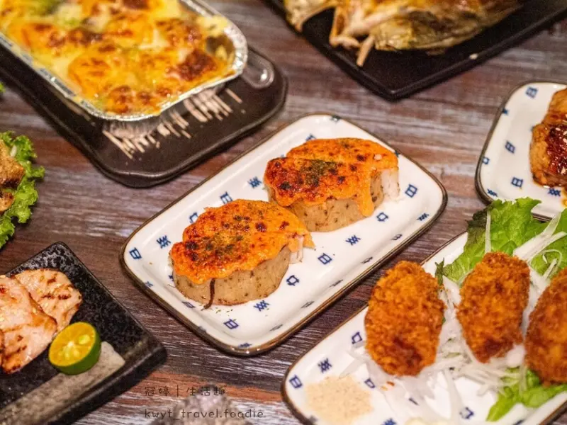 【老串角居酒屋板橋中山店】板橋平價居酒屋，大口吃銅板價串燒喝啤酒，晚餐宵夜聚餐超~CHILL！菜單