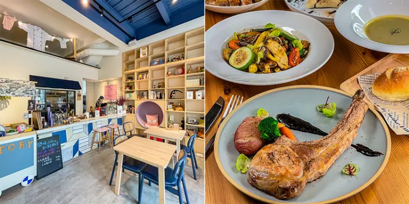 高雄美食 - 故事咖啡館 x 溫馨且充滿美食跟咖啡香的好地方！