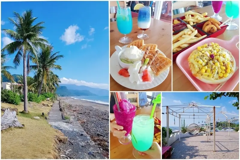 《屏東美食》茉莉灣海景咖啡餐廳❤ 海洋Cafe~往墾丁路上，絕美海景超療癒｡