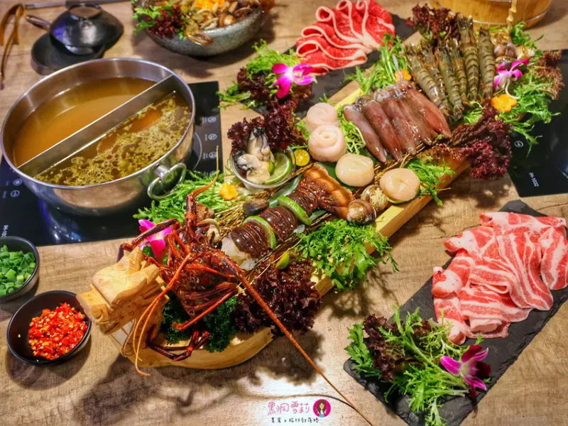 上官木桶鍋樂利旗艦店｜超好喝天然黃金原湯加上超鮮甜活體龍蝦〃捷運六張犁站