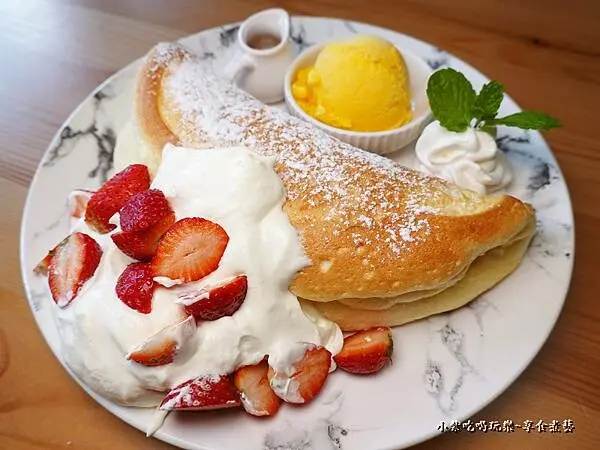 新竹湖口老街美食/親子寵物友善餐廳【卡拉義式餐館】義大利麵/燉飯/好吃限量香草水果舒芙蕾/老宅咖啡館(食記+MENU+停車資訊)