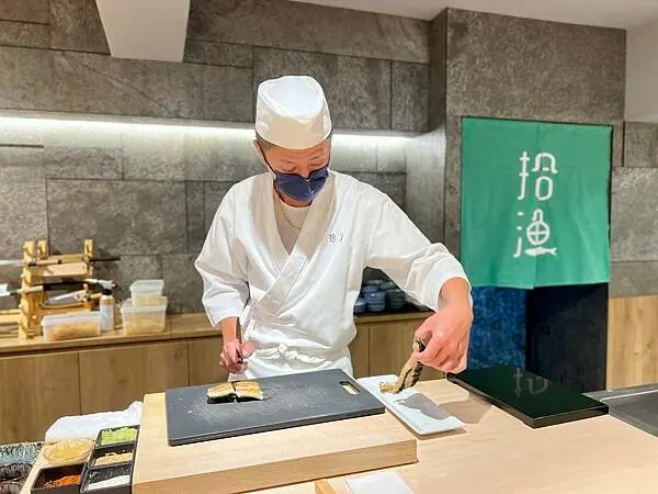 [東區美食] 拾漁 無菜單日本料理 只要$1500 高cp值壽司店 #大安區/仁愛圓環/忠孝敦化/信義安和美食 @蛋寶趴