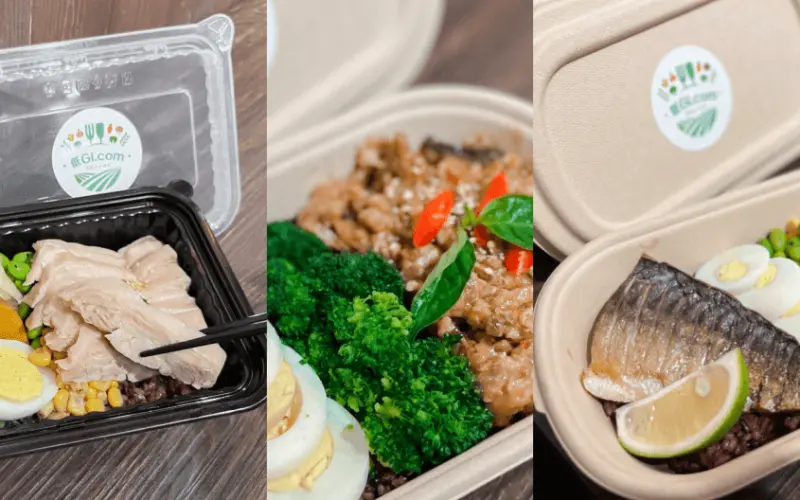 板橋健康便當｜府中站低GI.com精緻低卡餐盒。百元低脂、低鹽、低醣異國料理餐盒
