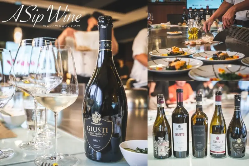 紅白酒推薦｜ASip Wine樂義杯～義大利紅白酒與頂級鐵板燒『江雁塘新時尚鐵板燒』的完美結合。紅白酒款推薦