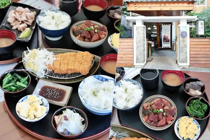 台南美食【櫻之庭-櫻の庭】小資族看過來!平價定食135元起~隱身在住宅區巷內的食堂，近成功大學。台南午餐|北區美食