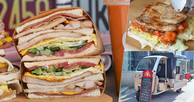 泰式街頭風瀰漫炭火飄香的527碳烤吐司，傳承媽媽滋味的燒肉、阿嬤怕你覺得餓的澎派總匯 - 跟著尼力吃喝玩樂＆親子生活