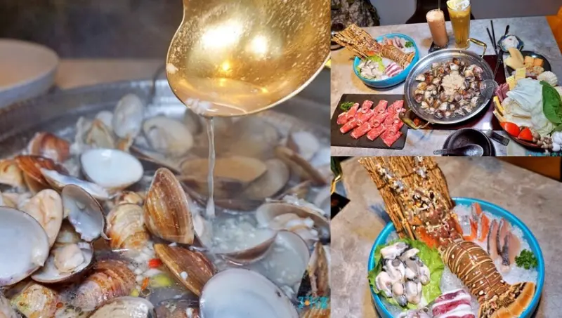 【忠孝敦化】贏到足卜卜蜆專門店(忠孝店)-澳門滿滿大顆蛤蜊鍋物，湯頭超鮮美。一鍋兩吃搭配美牛、龍蝦超過