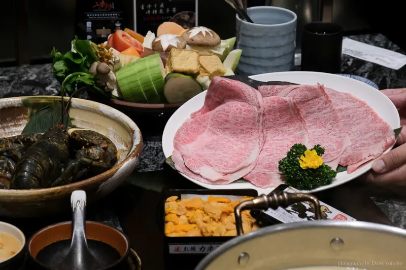 二本松涮涮屋｜大安區精品級頂級火鍋，全程專人桌邊服務，眾多藝人愛店！限定北海道極上雲丹鍋