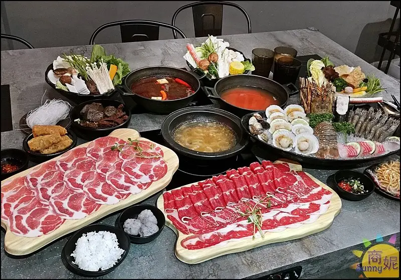 銄鍋。台中東區火鍋吃到飽158元起免服務費!濕式熟成冷藏肉附自助吧吃到飽呷免驚-商妮吃喝遊樂