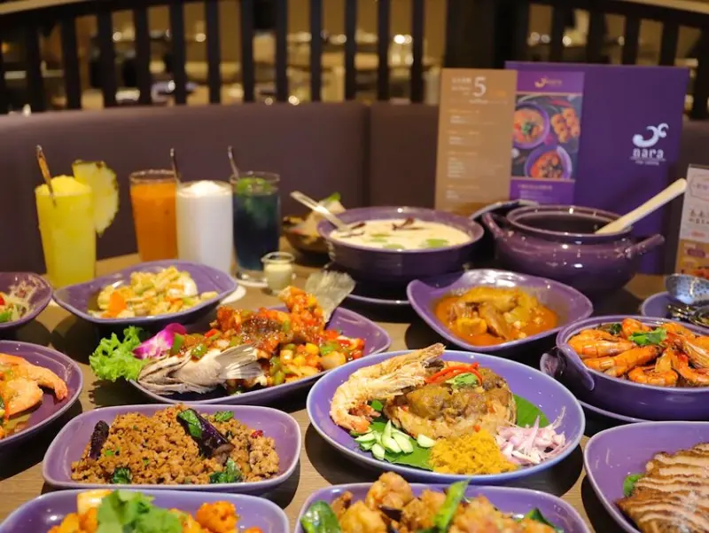 NARA Thai Cuisine台南三井店：米其林推薦泰式料理餐廳.南臺灣首家就在新開幕的台南三井outlet.讓你開心品嘗道地正宗的泰式料理/Mitsui Outlet Park台南/台南聚餐餐廳