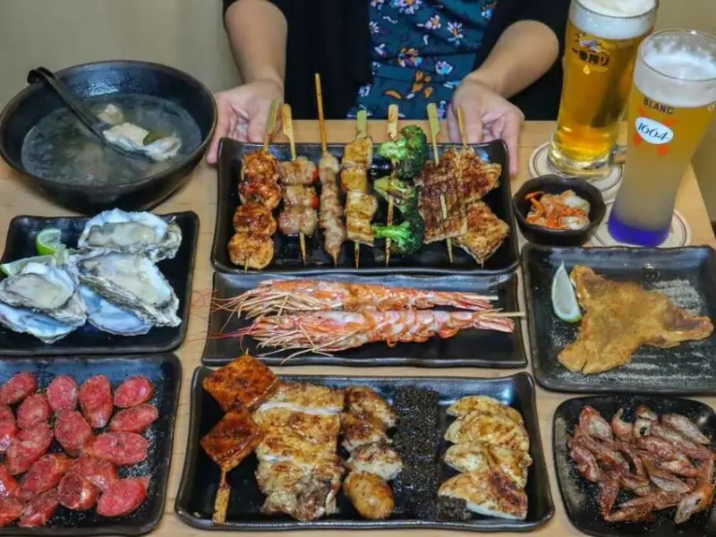 柒息地｜台北最平價串燒居酒屋，最低只要$19起！秘制醬汁刷上食材鹹甜涮嘴 – 艾瑞絲的吃貨日常