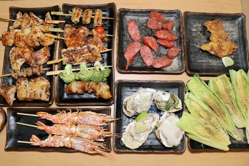 平價串燒一串只要$19起,吃飽飽也不傷荷包.東區平價串燒居酒屋推薦-♥柒息地♥