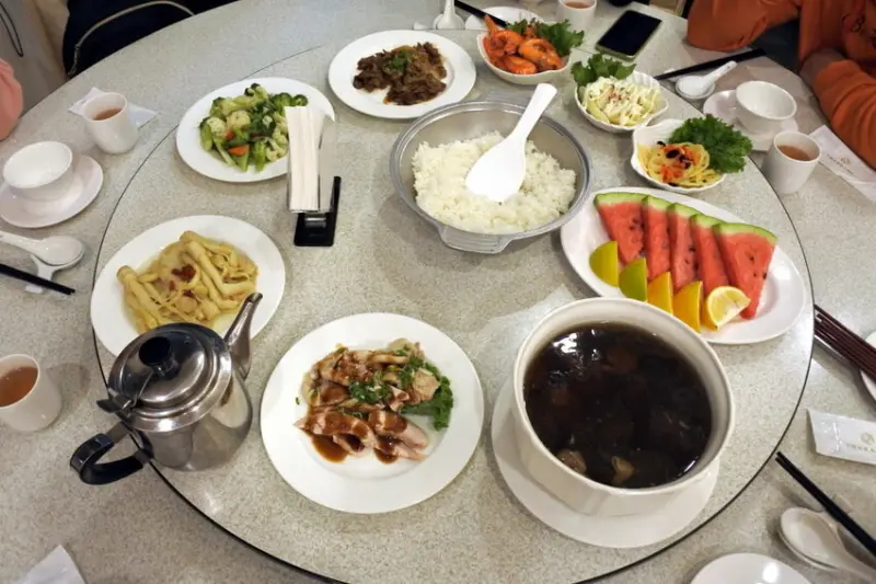 今埔里渡假大酒店|宴會廳風味餐一泊二食五菜一湯一蔬果