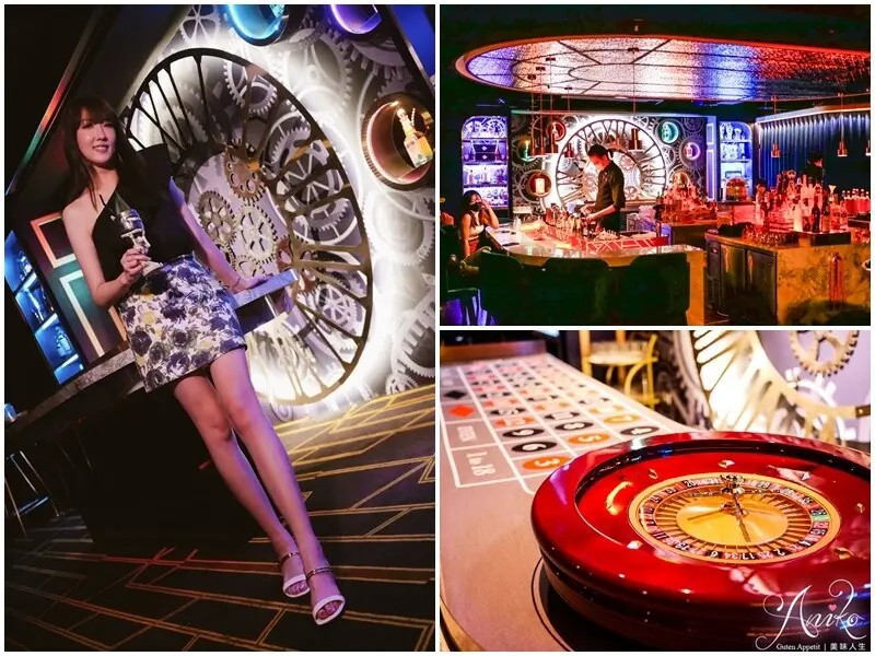 【台北美食】Posino Taipei。信義區酒吧推薦！賭場主題酒吧～華麗調酒奢華裝潢美照拍不停 - ANIKO 艾妮可美味人生