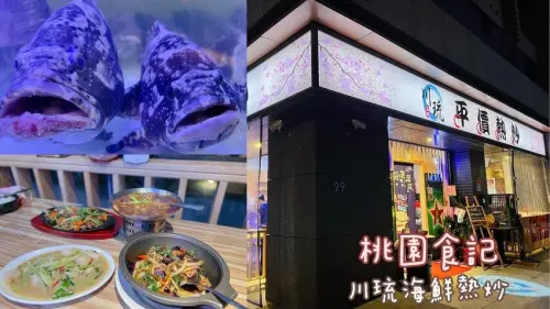 [ 桃園食記 ] 川琉海鮮熱炒｜桃園平價熱炒店｜桃園聚會熱炒店分享｜桃園海鮮餐廳｜桃園戶政事務所附近美食