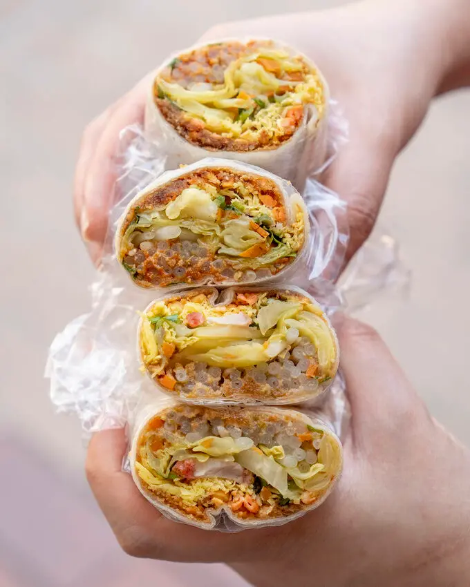  必吃台北潤餅：林良號潤餅/ WalkerLand窩客島整理提供 未經許可不可轉載