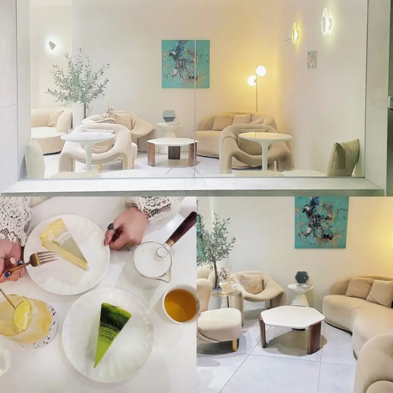 忠孝敦化站｜台北必吃千層蛋糕，超美甜點店「時飴」Approprie仁愛圓環店 ‧內用座位區擁有夢幻美INS風