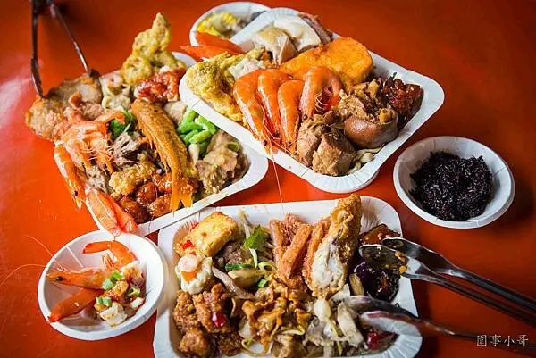 桃園龍潭平價美食推薦-呷霸自助餐百滙，188元各種你看得到的菜通通任你吃到飽！吃兩盤就回本啦～而且還是24小時營業啊！