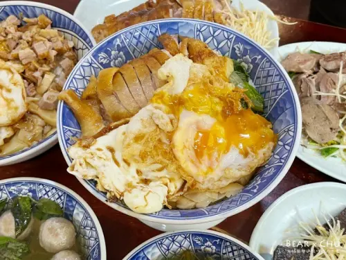 新北板橋美食｜秋香鵝肉館板橋重慶總店・鵝肉鮮美多汁、炸蛋邪惡度破百