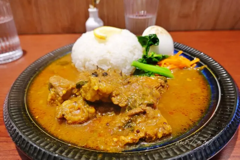  捷運六張犁站美食推薦：栗・香料咖哩/ WalkerLand窩客島整理提供 未經許可不可轉載