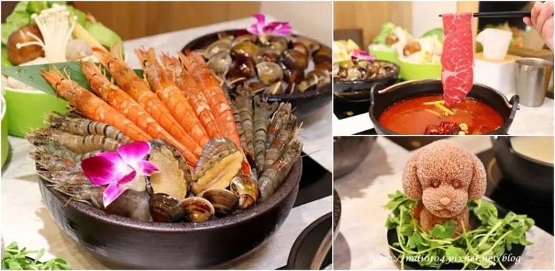 新莊火鍋推薦｜熟度精緻鍋物新莊昌平店～超大肉盤、桌邊爆炒湯頭及專人剝蝦服務，精緻鍋物只要249元起還享有自助吧無限供應