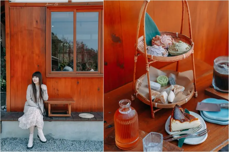 【南投魚池｜美食】湖の怪物。日月潭下午茶推薦，三隻湖怪紅龜粿討喜好吃，日式建築好拍