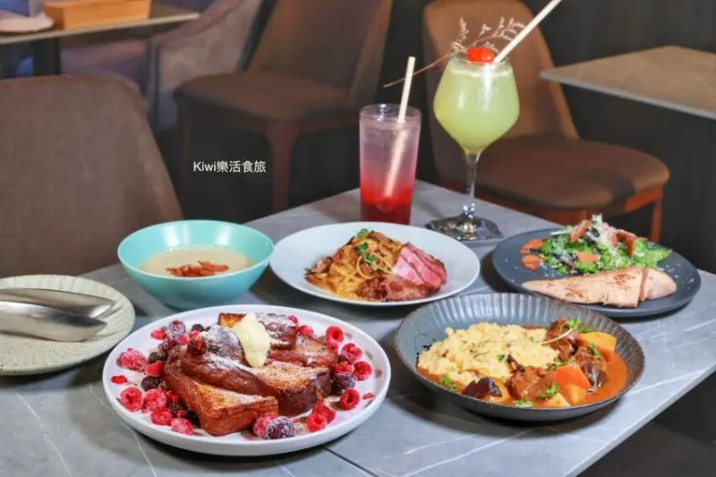 員林秋蕾義法餐酒館︱員林餐酒館推薦Bistro Chillax，享受獨特佳餚義大利麵.燉飯.莓果法式吐司.調酒～高質