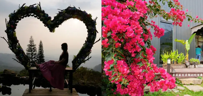 景美是吉景觀咖啡餐廳 ❙ 日落天空之心、絕佳山林視野景觀，台南梅嶺景點!