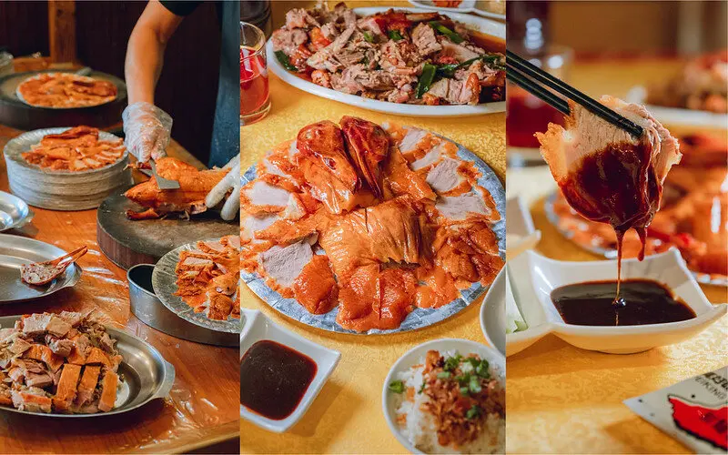 【台中烤鴨推薦】珍好味烤鴨莊｜傳承40年人氣烤鴨好味道，一鴨二吃外皮油亮又多汁，外帶聚餐推薦