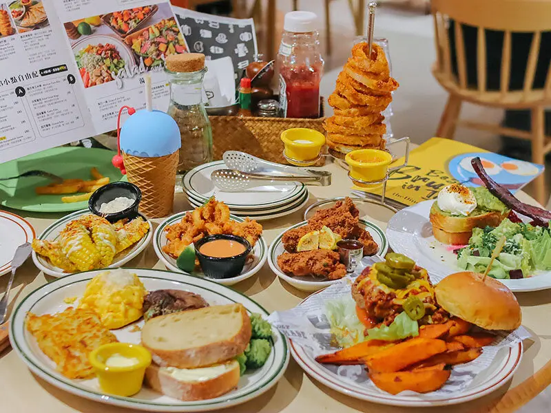 the Diner樂子美式餐廳竹北店|美式早午餐全天供應 專屬親子菜單 信義區藝人最愛名店