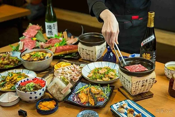 桃園美食-J好呷，和牛與各式頂級食材串連而成的全新美味套餐等待你的鑑賞，另外還有獨家代理的日本清酒燦然入喉甘美呢。(邀約)