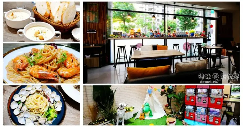 桃園市中壢區美食【約好。守食】內壢必吃│用餐環境寬敞舒適&被公仔圍繞的童心未泯│溫馨氛圍適合家庭聚會│寵物友善 - 德妹看新世界