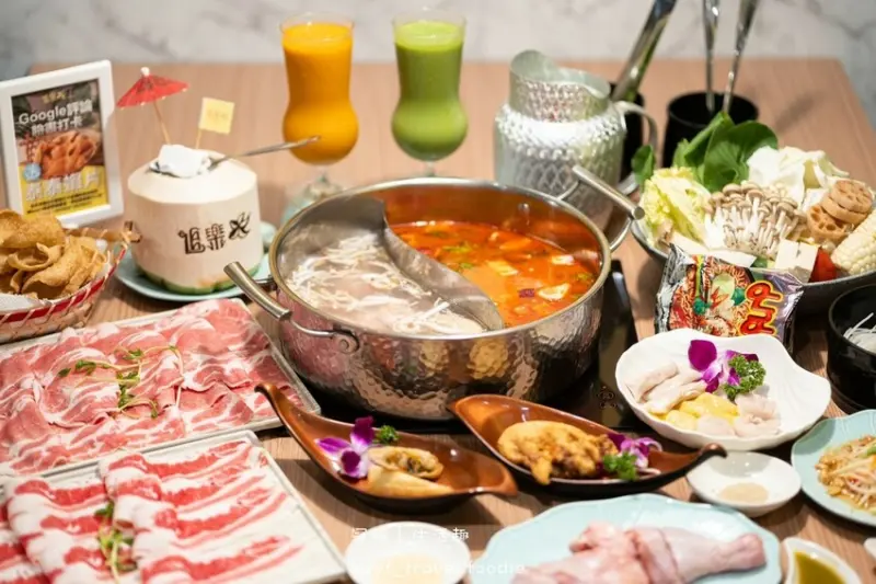 【追樂祕式泰鍋物】板橋泰式火鍋推薦，火鍋第一品牌樂多多集團最強泰鍋，雙人套餐1099元！菜單