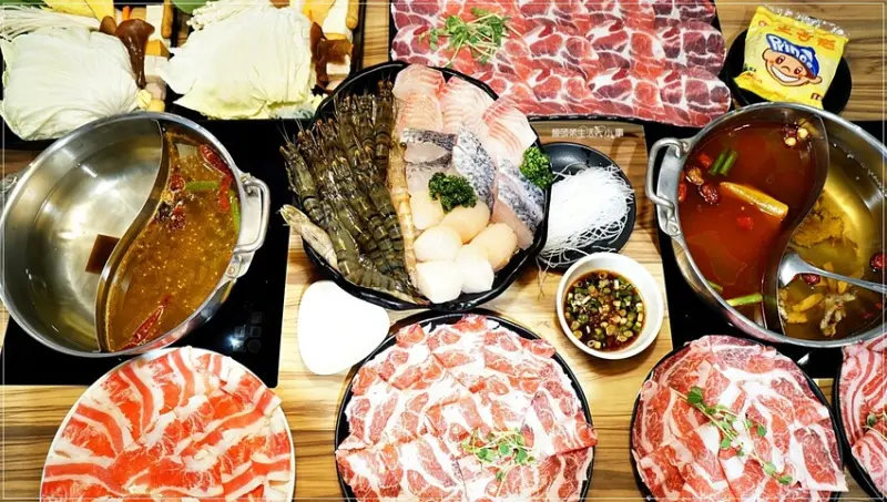 【永和火鍋】燙燙極緻涮涮鍋 永和店～高CP值平價高級肉，平日午間限定，激省套餐，明治冰淇淋、飲料無限暢飲